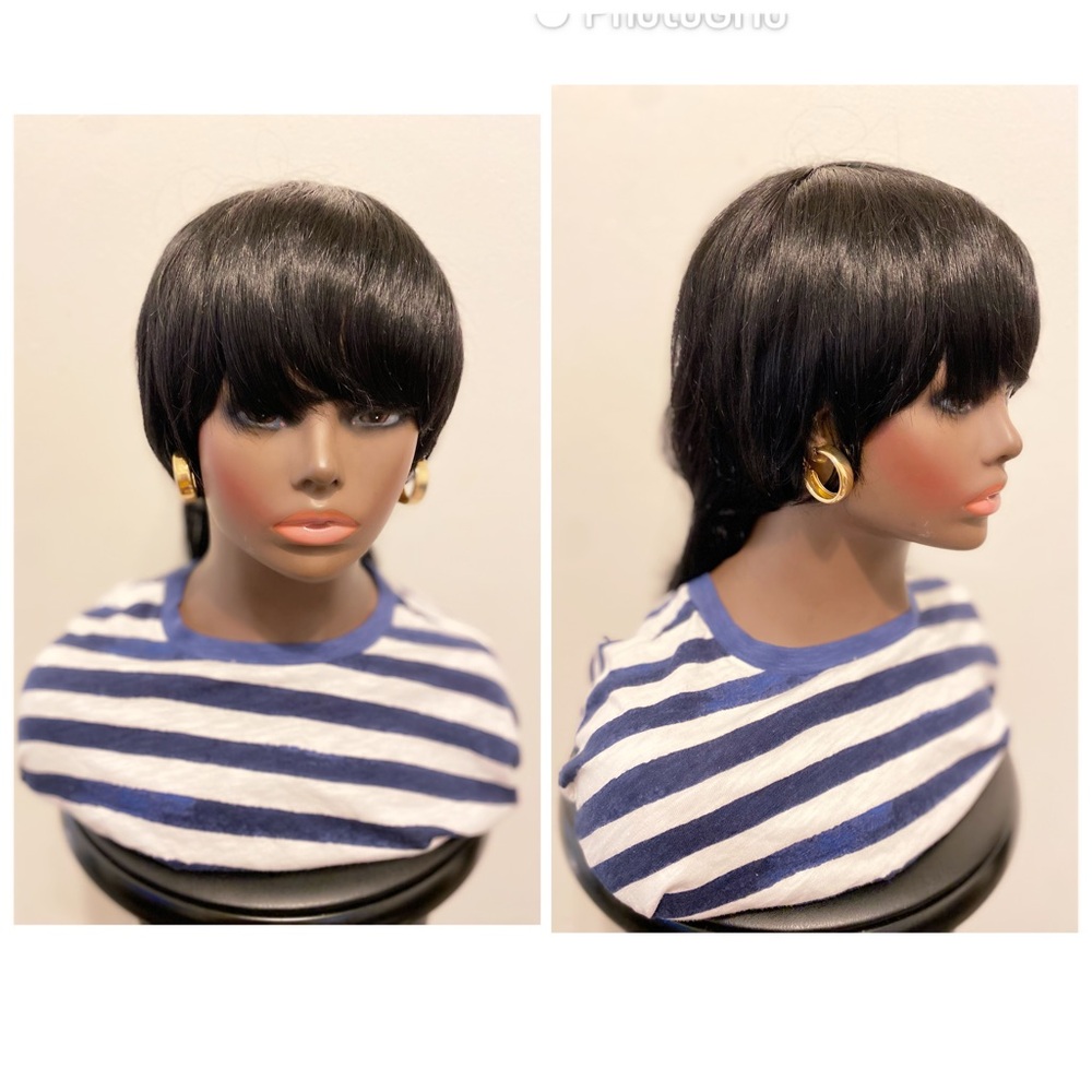 Short pixie cut wig . - Picture 2 of 5